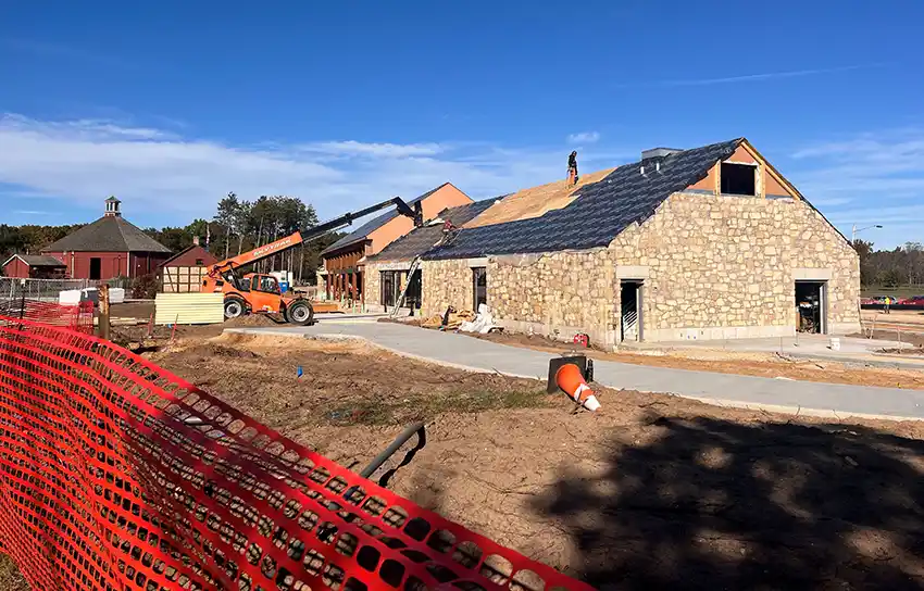 Old World Wisconsin New Entrance Building